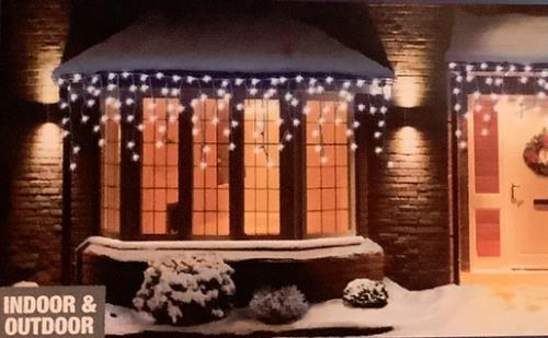 360 White LED Snowing Icicles with Timer - ChristmasLightsLEDSnowingIc.jpg